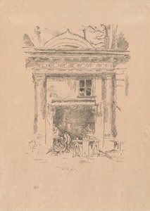 Die Weißschmiede, Impasse des Carmélites von James McNeill Whistler