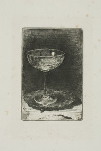 Das Weinglas von James Abbott McNeill Whistler