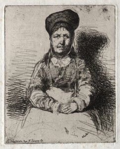 Zwölf Radierungen aus der Natur: La Rétameuse von James McNeill Whistler