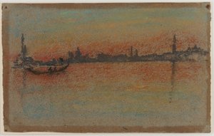 Venedig: Sonnenuntergang am Hafen