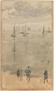 Die Rückkehr der Fischerboote von James Abbott McNeill Whistler