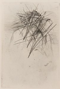 Whistler mit Hut von James Abbott McNeill Whistler
