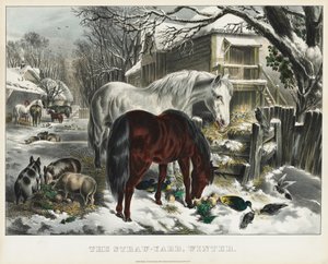 Strohhof, Winter