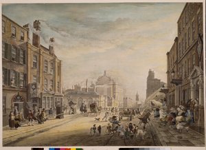Blick Richtung Hanover Square mit Holles Street, London von James Miller