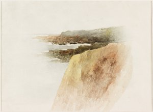 Meereslandschaft: Landzunge und Klippen