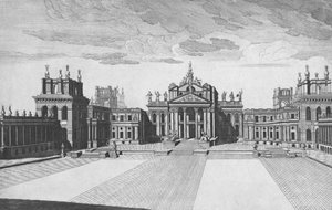 Blenheim Palace, Woodstock, Oxfordshire, Mitte des 18. Jahrhunderts von James Mynde