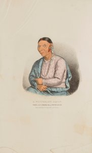 Eine Winnebago-Frau; Ehefrau von O