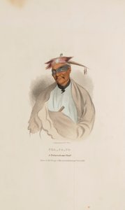 CHA-CO-TO, ein Pottowattomie-Häuptling, aus dem Aboriginal Portfolio