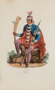 RICHARDVILLE; ein Miami-Häuptling, aus dem Aboriginal Portfolio