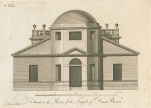 Weston-under-Lizard - Der Tempel der Diana: Gravur