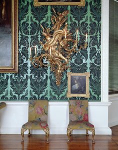 Stühle und Girandole aus der Galerie-Suite von James Pascall