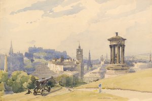 Edinburgh vom Calton Hill von James Paterson