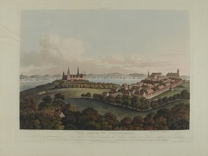Dänemark 1807: Die Belagerung von Kopenhagen, graviert von Robert Pollard (1792-1867) und Joseph Constantine Stadler (1780-1812) veröffentlicht 1807