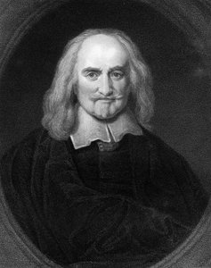 Thomas Hobbes, englischer Philosoph des 17. Jahrhunderts, 1836