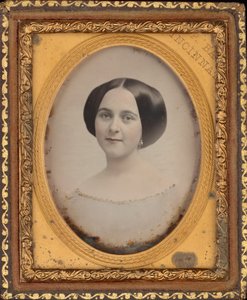 Porträt einer Frau, ca. 1850 von James Presley Ball