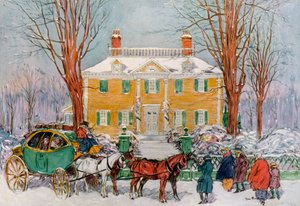 Longfellow House, Cambridge, Massachusetts, USA, 18. Jahrhundert, 1921