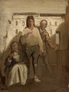 Die Gefangennahme von Cartouche von James Pryde