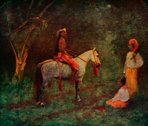 Ein burmesischer Reiter, 1913 von James Raeburn Middleton