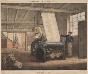Fortschritt der Baumwolle, Nr. 12: Druck von James Richard Barfoot