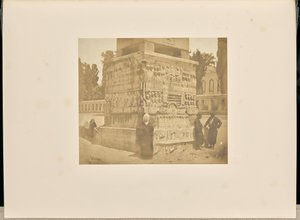 Sockel des Obelisken von Theodosius von James Robertson