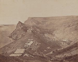 Befestigung über dem Hafen von Balaklawa