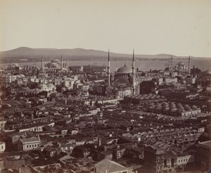 Panorama von Konstantinopel von James Robertson, and Felice Beato