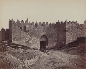 Porte de Damas von James Robertson, and Felice Beato
