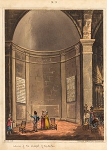 Innenansicht der Kapelle von Waterloo