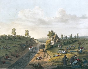 Ansicht des Häuschens von Valette, 1817 von James Rouse