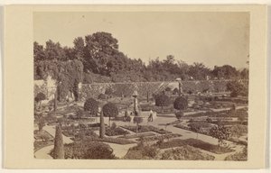 Blumengarten Arundel Castle Herzog von Norfolk 20. April 