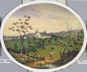 Van Brunt Homestead, ca. 1865 von James Ryder van Brunt