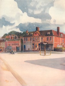 New Inn und High Street, Epsom, 1911, 1914