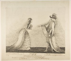 Ein Puff, ca. 1782
