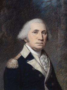 George Washington, wahrscheinlich 1796-97 von James Sharples