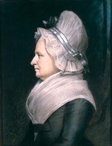Mrs. Martha Washington (1731-1802) 1796 von James Sharples