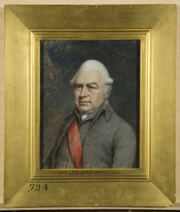 Sir Joseph Banks, englischer Naturforscher von James Sharples