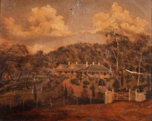 Ein Gehöft, Mitcham, Südaustralien von James Shaw