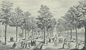Gesellschaft im Mall, 1741, 1920