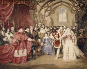 Das Bankett von Heinrich VIII. in York Place