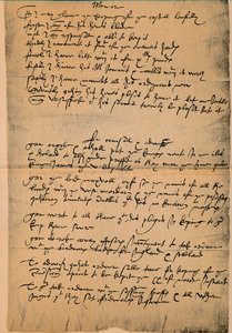 Gedenkschrift des Earl of Morton beim Rücktritt von der Regentschaft, März 1578, 1889