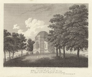 Robert Bloomfield, Dichter: Der Tempel im Euston Park