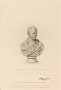 Büste von Sir Walter Scott von James Thomson after Sir Francis Legatt Chantrey