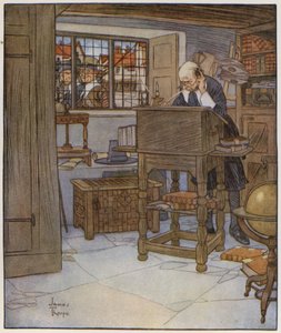 Illustration für Der vollkommene Angler von Izaak Walton von James Thorpe