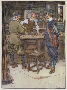 Illustration für Der vollkommene Angler von Izaak Walton von James Thorpe