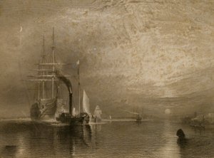Die alte Temeraire von James Tibbitts Willmore