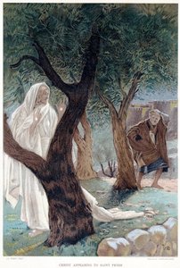 Christus erscheint dem heiligen Petrus, ca. 1890