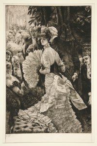 Die Frau in Paris von James Tissot