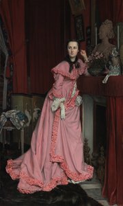 Porträt der Marquise de Miramon, geborene Thérèse Feuillant von James Tissot
