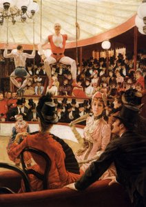 Frauen von Paris: Der Zirkusliebhaber von James Tissot