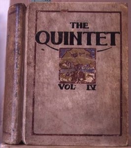 Vorderseite von Band IV von The Quintet, ca. 1902 von James Wallace